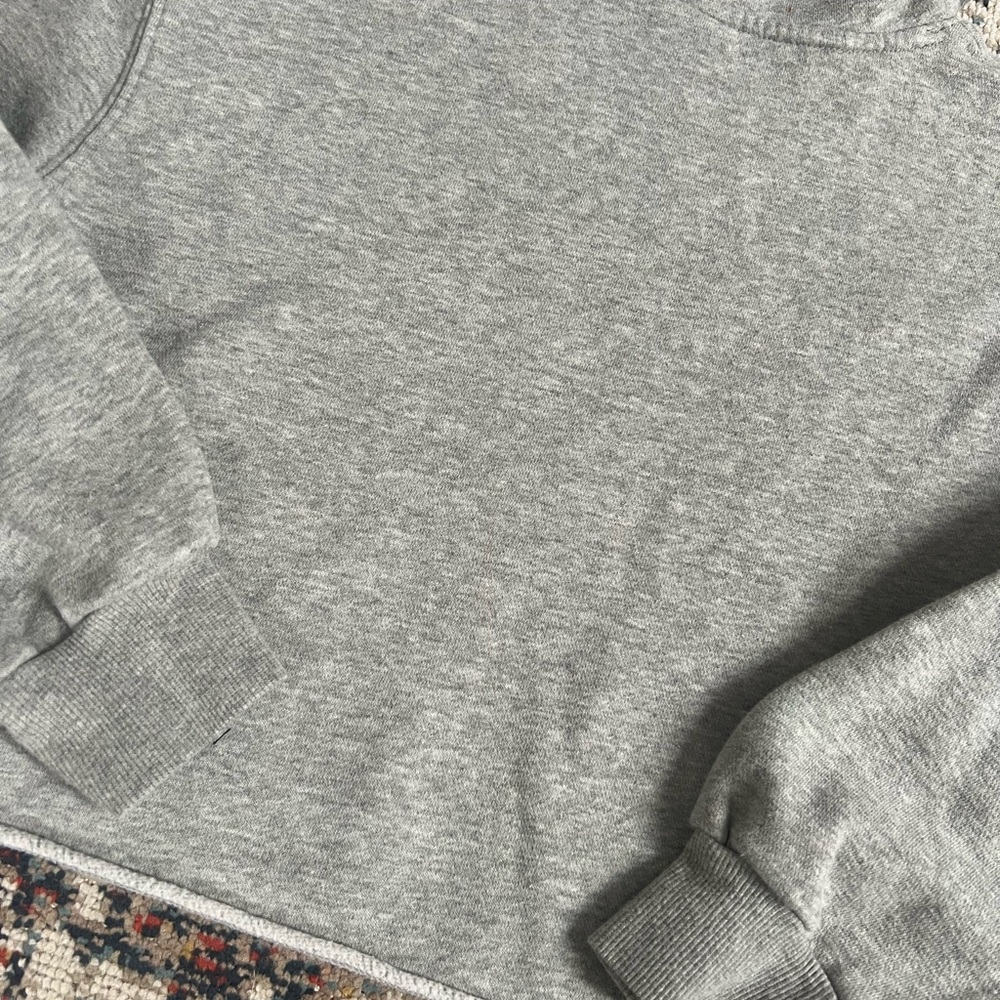Art Class cropped Gray Hoodie - Picture 5 of 5